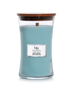 Woodwick Candela Clessidra Grande Large Jar Linen
